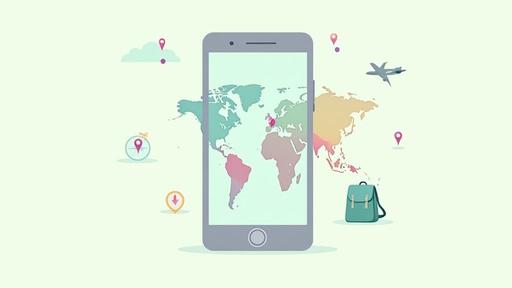 Top 8 Travel Map Apps for Globetrotters in 2025