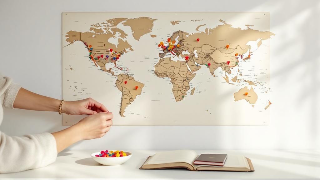 World Map Pinning Guide: Transform Travel Into Stories